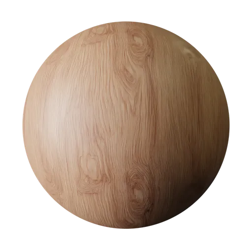 High-resolution red oak wood grain texture for PBR material in Blender 3D, suitable for detailed woodworking designs.