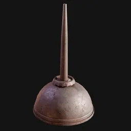 Sewing Machine Thumb Oiler Rusty