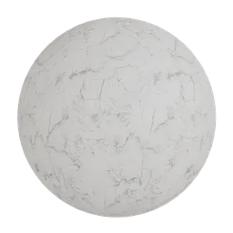 White and grey marble
