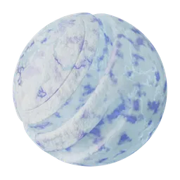 Light stone with glowing Ice