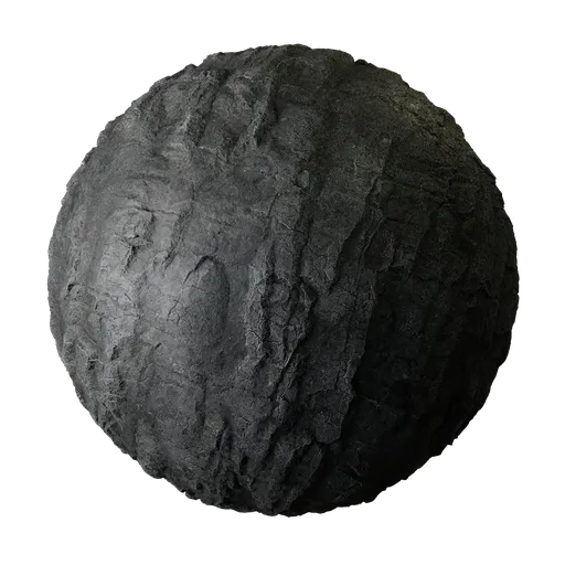 Black rocks