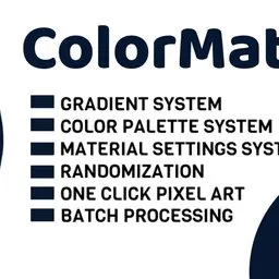 Colormatrixel - Advanced Material & Color Management Add-On For Blender