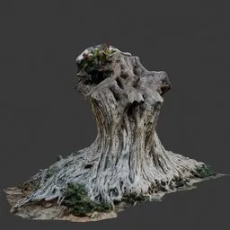 Ancient  Gnarled Tree Roots