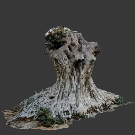 Ancient  Gnarled Tree Roots