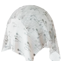 Rose patterned gauze