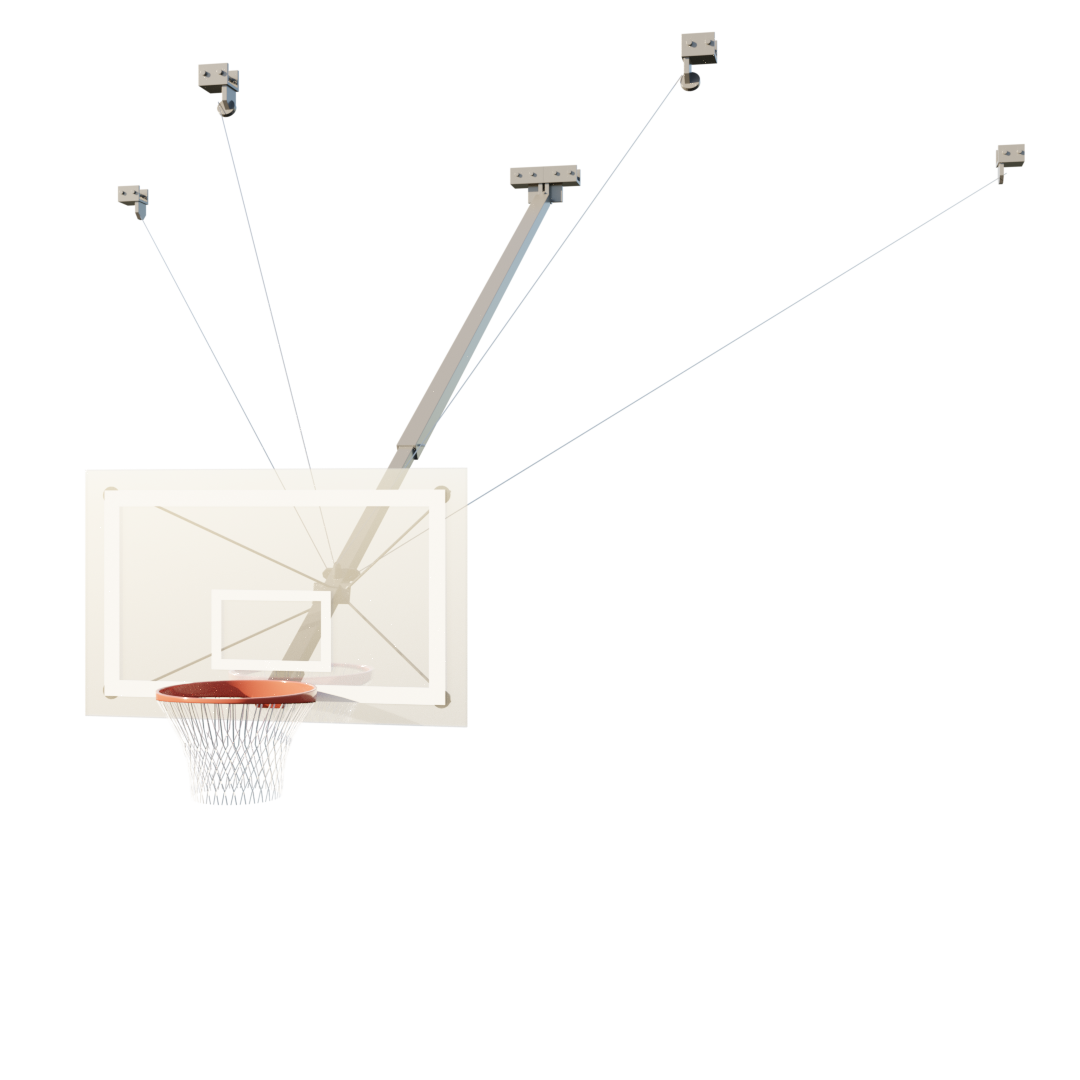 Basketball hoop FREE 3D Sport models BlenderKit
