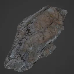 Low Poly Coastal Rock