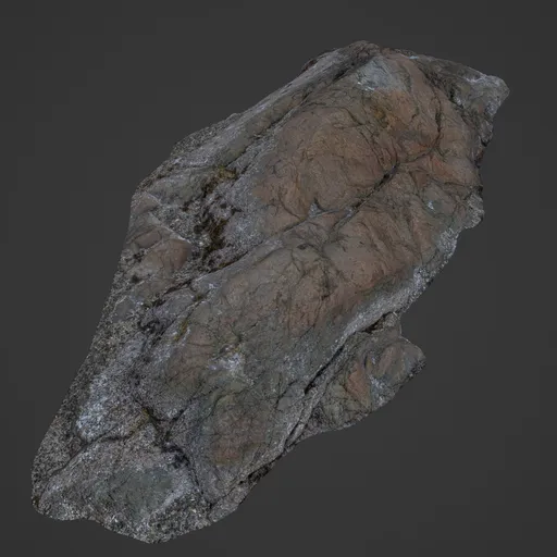 Low Poly Coastal Rock