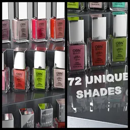 Nail paint all shades