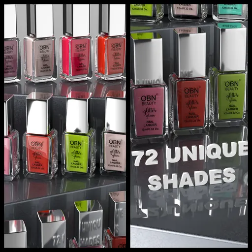 Nail paint all shades