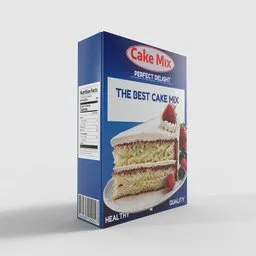 Coconut Waffle Packaging Box
