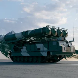 S-300VM missile systemSA-Russian Green