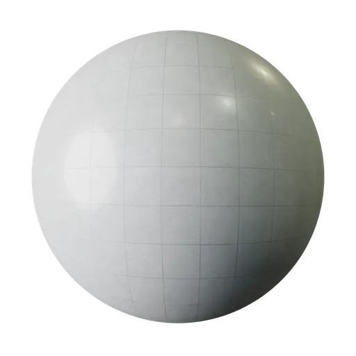 High-quality procedural PBR bathroom tile material for realistic architectural visualization in Blender 3D and other platforms.