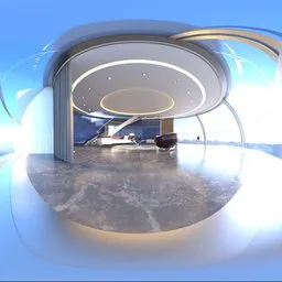 Penthouse Interior Daylight HDRI