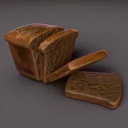 Stylized Brown Bread
