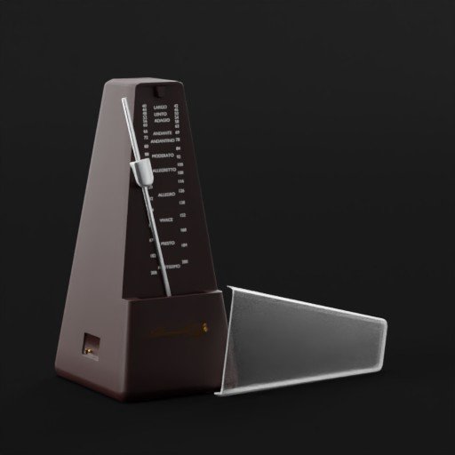 Metronome 3D Accessories models BlenderKit