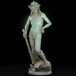statue of Vs Donatello david