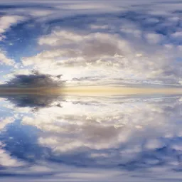 Infinite Real Sky - Evening Clouds