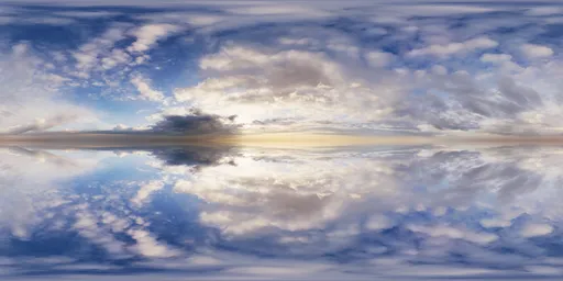 Infinite Real Sky - Evening Clouds