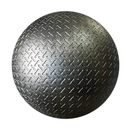 High-resolution PBR metal material with customizable color for realistic 3D rendering in Blender.