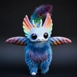 Rainbow Chimera (Rigged)