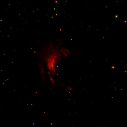 Red Stellar Core Nebula  Environment