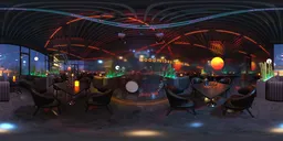 Orange Vibe Night Bar