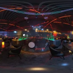 Orange Vibe Night Bar