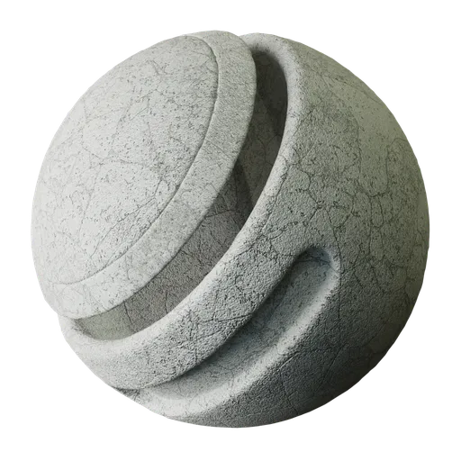 High-resolution PBR concrete texture for realistic 3D rendering in Blender and other software.
