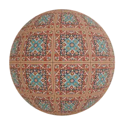 Oriental carpet texture