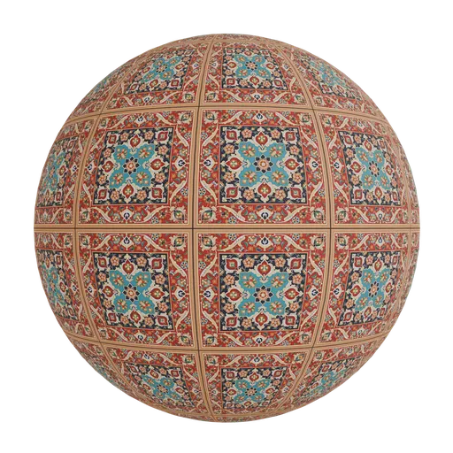 Oriental carpet texture