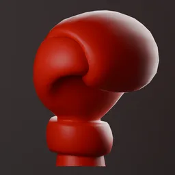 Stylized Boxing Glove