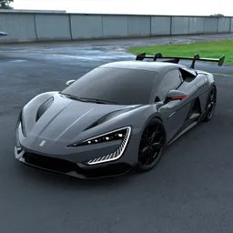 BYD Yangwang U9 HAMMER(Rigged)