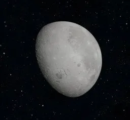 High-resolution 3D rendered moon with detailed textures for Blender modeling.