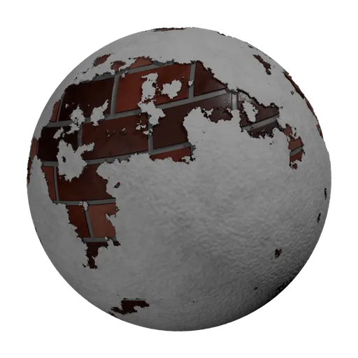 Plaster with Bricks