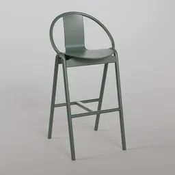 Again Barstool C570 - Deep Green