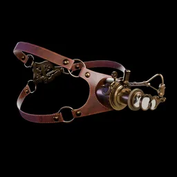 Steampunk monogoggle