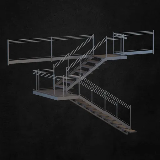 Stairs | Stairs models | Blendkit