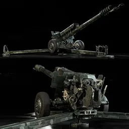 D-30 Howitzer  High Quality  Model