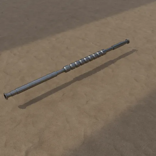 Sci-Fi Industrial Linear Pipe