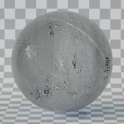 Cracked Frosted Glass