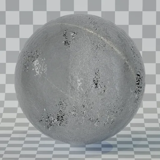 Cracked Frosted Glass
