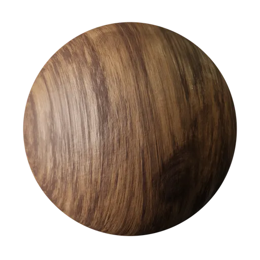 Realistic Procedural Wood PBR material for Blender 3D with adjustable node group settings for 3D artists.