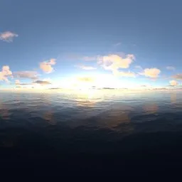 Sunset cloud yellow