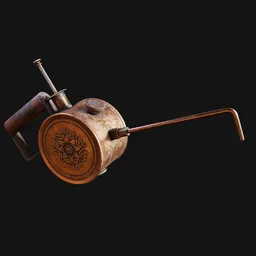 Machinists Thumb Oiler Ornate