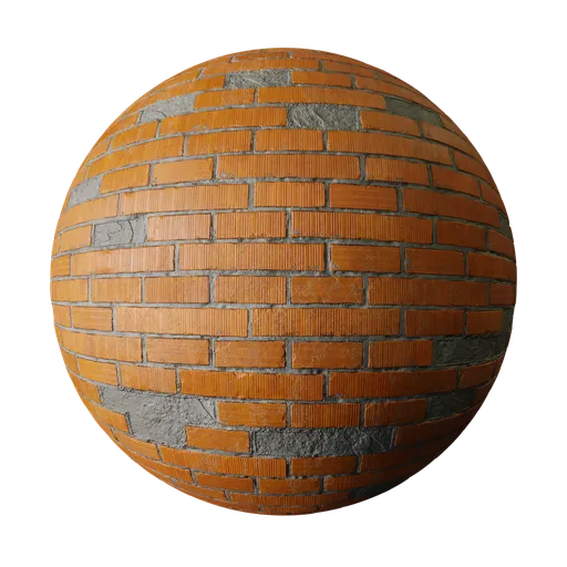 Damaged Brick Wall