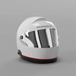 Nascar Porsche Helmet