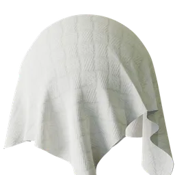 White woven jumper fabric