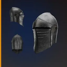 Fantasy Armet Helmet