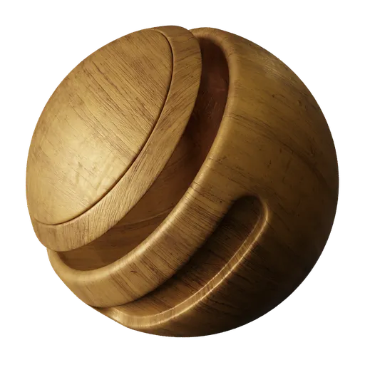 Maple Veneer Wood Brown
